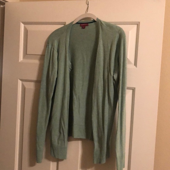 Merona Sweaters - Merona light/mint green cardigan